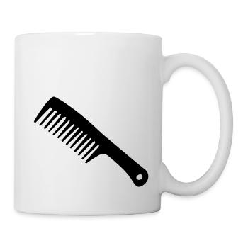 Kamm - Tasse - Weiß - Rechts