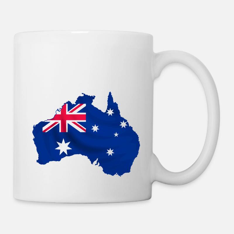 australia - Mug blanc - blanc