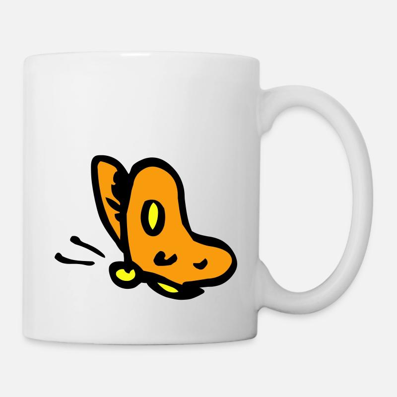 Schmetterling - Mug - white