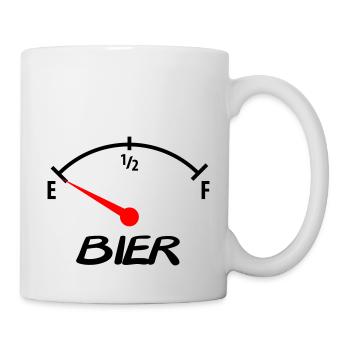bier - Tasse - Weiß - Rechts