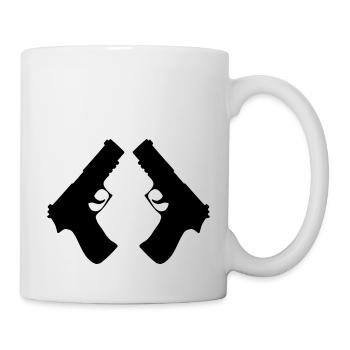gun 2 mal6 - Tasse - Weiß - Rechts