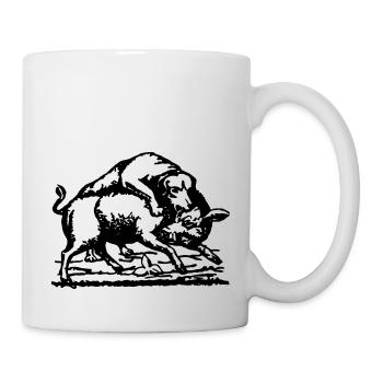 Schafkopf_High - Tasse - Weiß - Rechts