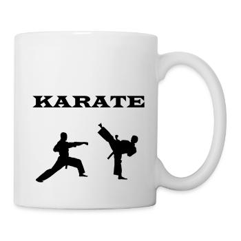 karaté - Mug blanc - blanc - Droite