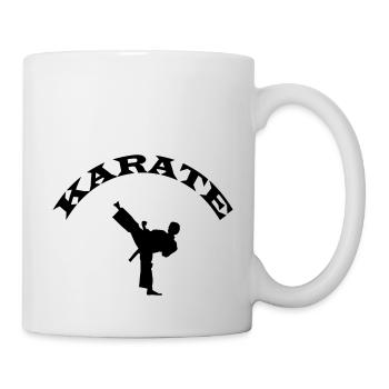karaté - Mug blanc - blanc - Droite