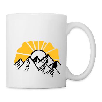 sonne - Tasse - Weiß - Rechts