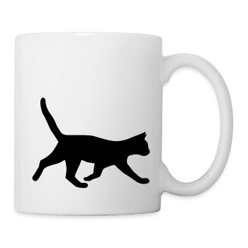 KATZE - Tasse - Weiß - Rechts