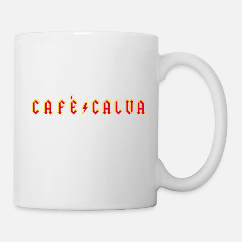 café/calva - Mug blanc - blanc