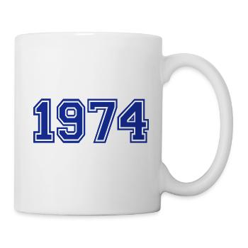 1974 - Tasse - Weiß - Rechts