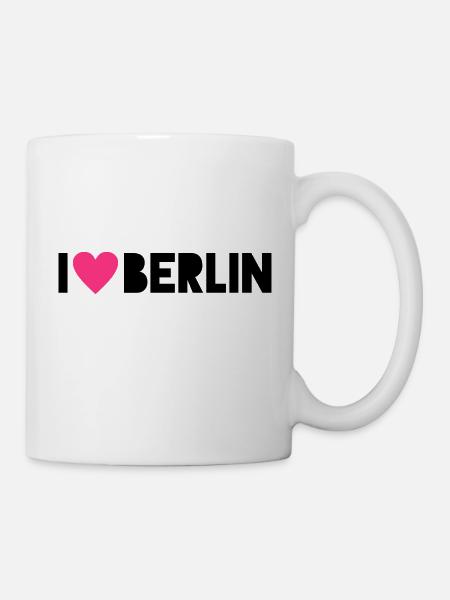 I Love Berlin - Tasse - Weiß