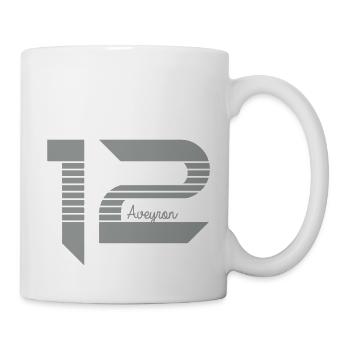 Midi Pyrénées Aveyron 12 - Mug blanc - blanc - Droite