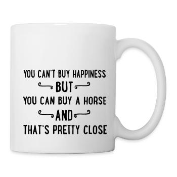horse - Tasse - Weiß - Rechts
