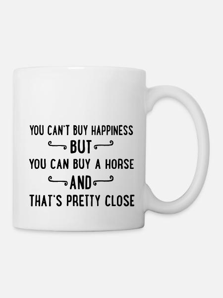horse - Tasse - Weiß