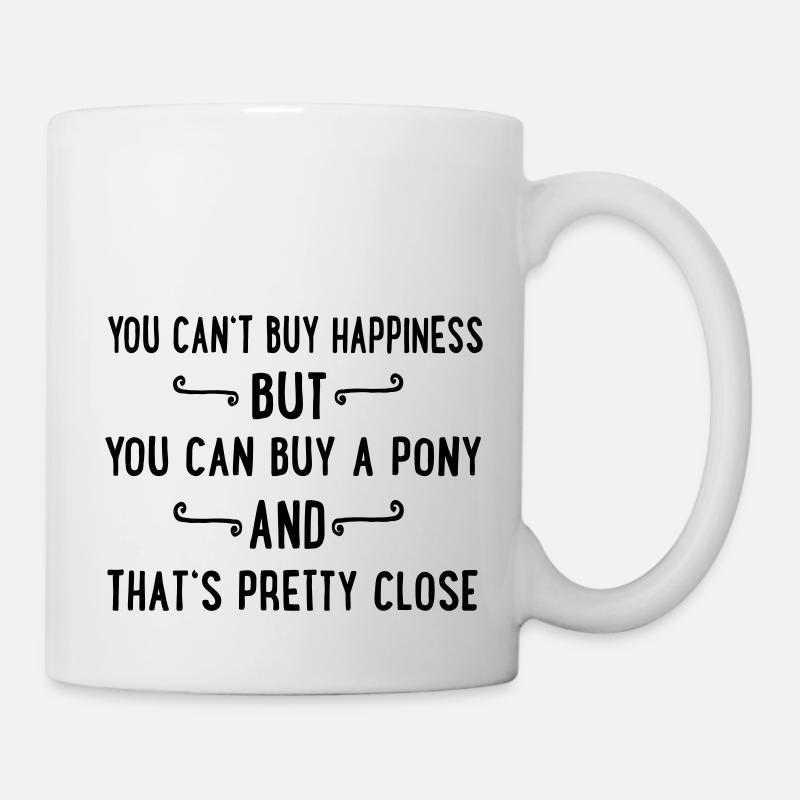 Pony - Tasse - Weiß