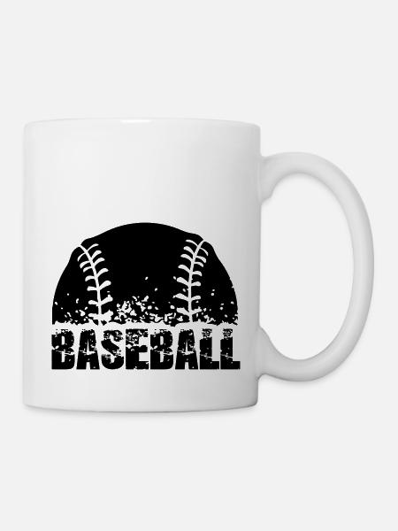 Baseball - Tasse - Weiß