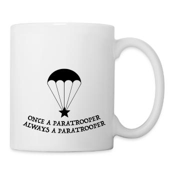 paratrooper veteran - Mug - white - Right