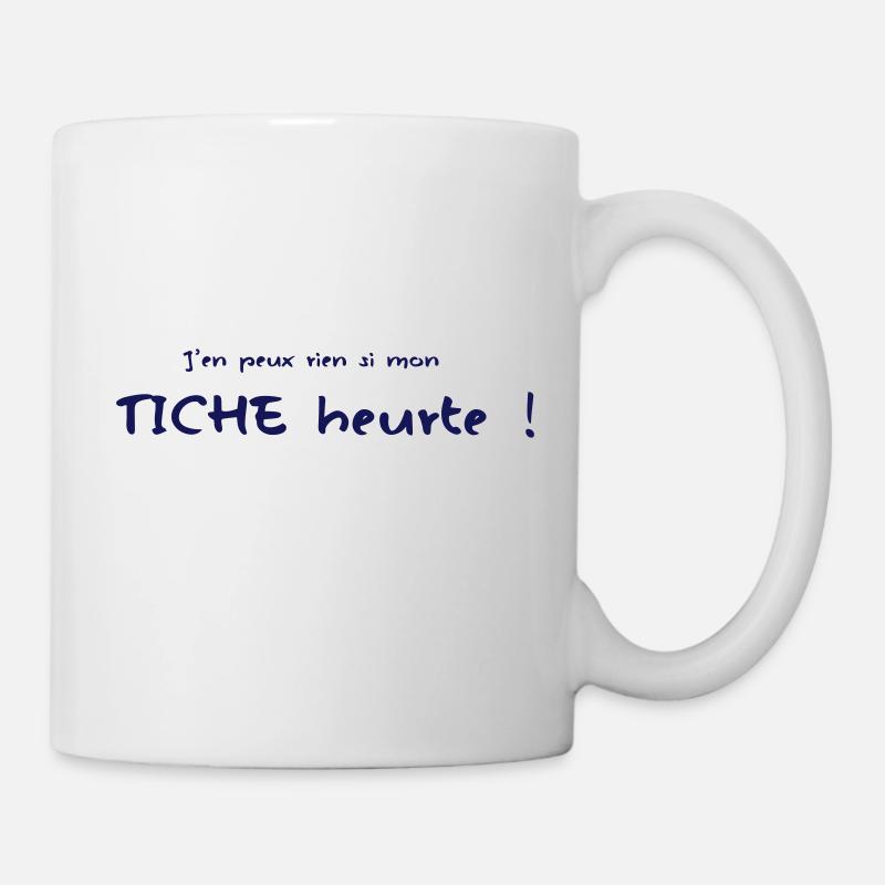 Humour à la belge (1) - Mug blanc - blanc