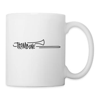 Trombone - Mug blanc - blanc - Droite