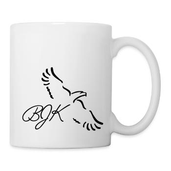 Besiktas Fan Logo / Emblem - Tasse - Weiß - Rechts