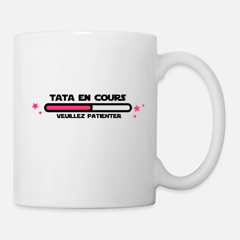 TATA EN COURS - Mug blanc - blanc