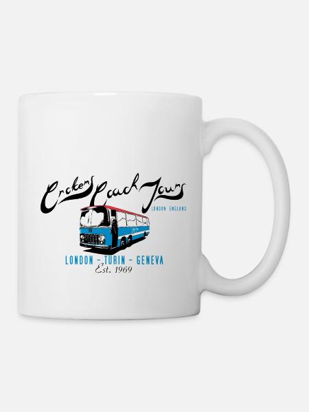 Vintage Movie TShirt - Mug - white