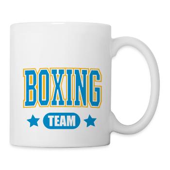 BOXING TEAM - Tasse - Weiß - Rechts