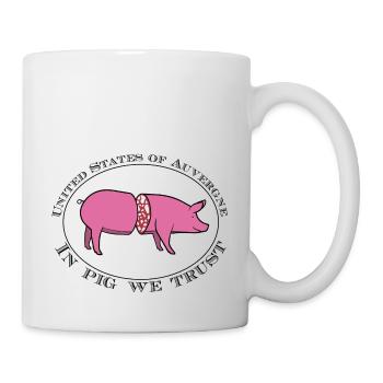 UNITED STATES OF AUVERGNE - Mug blanc - blanc - Droite