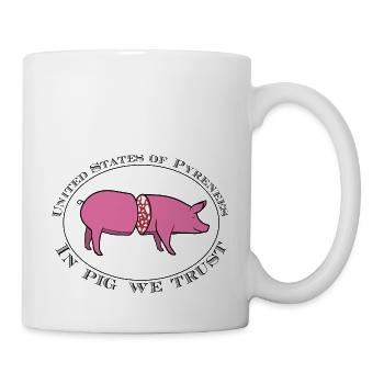 United States of PYRENEES - Mug blanc - blanc - Droite