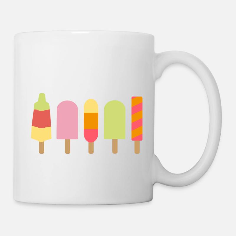 Eis - Tasse - Weiß