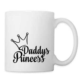 Daddys Princess (dh) - Tasse - Weiß - Rechts