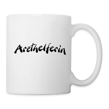 Arzthelferin - Tasse - Weiß - Rechts