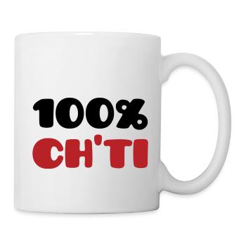 100% Ch'ti - Mug - white - Right