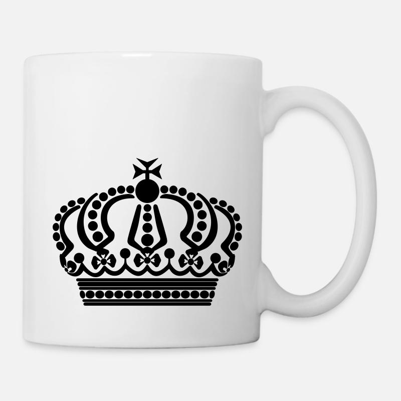 Krone - Tasse - Weiß