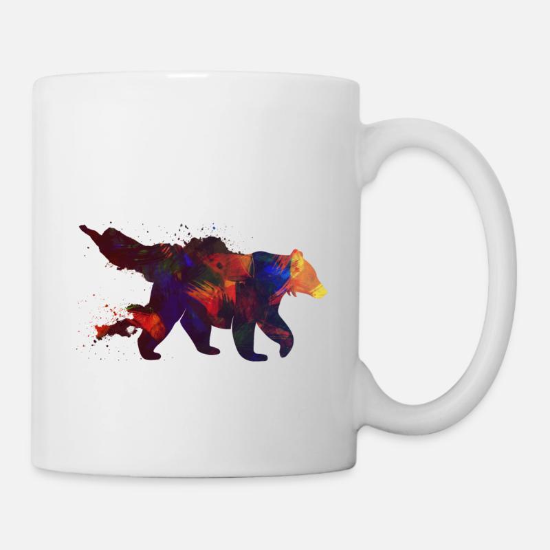 Bär - Tasse - Weiß