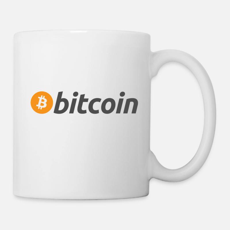 Bitcoin - Tasse - Weiß