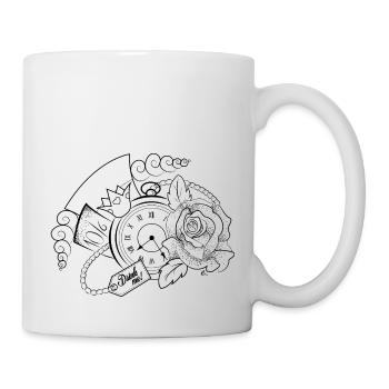 La pays des merveilles - Mug blanc - blanc - Droite