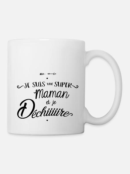 Super maman - Mug blanc - blanc