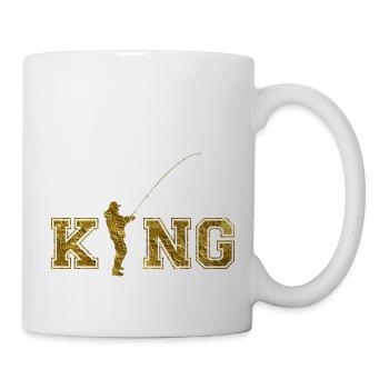 Pêche plaisir Pêche - Mug blanc - blanc - Droite