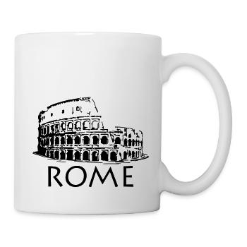 Rome - Mug blanc - blanc - Droite