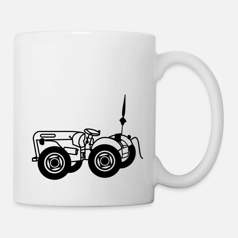 Holder ohne Schriftzug - Tasse - Weiß