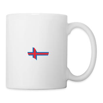 J’adore l’île - coeur mains - Mug blanc - blanc - Droite