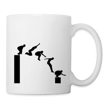 Parkour - Freerunning - Mug - white - Right