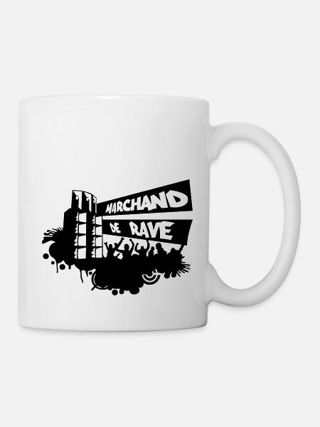 merchant rave - Mug - white