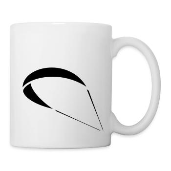 Kite Gleitschirm - Tasse - Weiß - Rechts