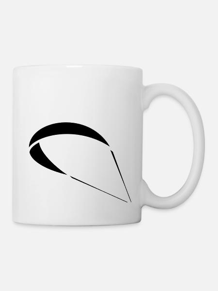 Gleitschirm Kite - Mug blanc - blanc
