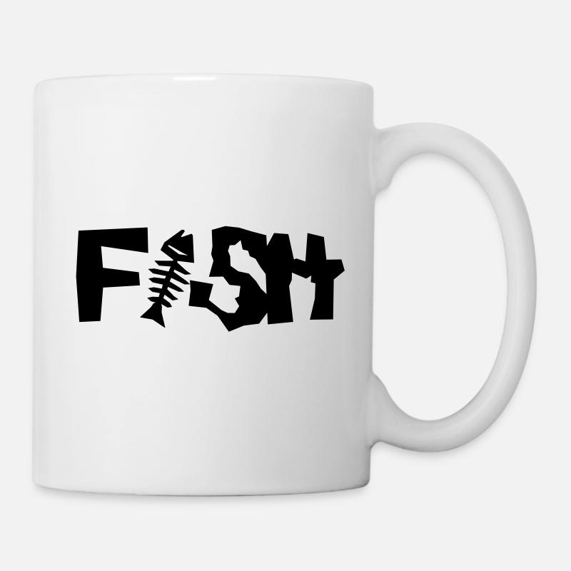 fisch - Tasse - Weiß