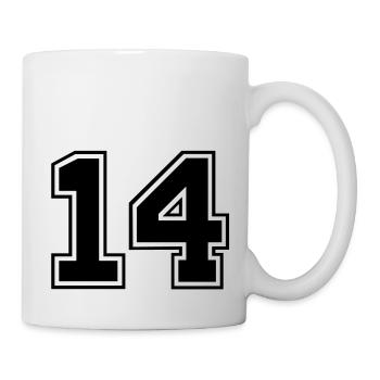 vierzehn - Mug - white - Right
