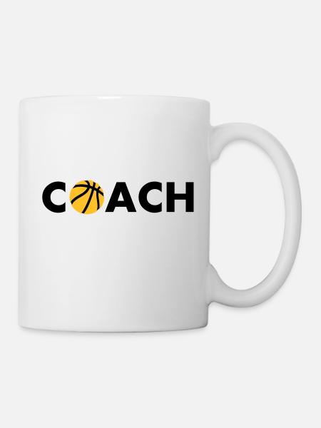 basketball coach - Mug - white