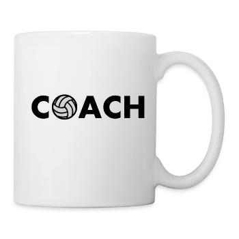 volleyball coach - Mug blanc - blanc - Droite
