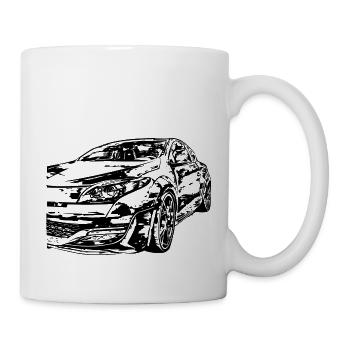 Megane 3 RS - Mug - white - Right