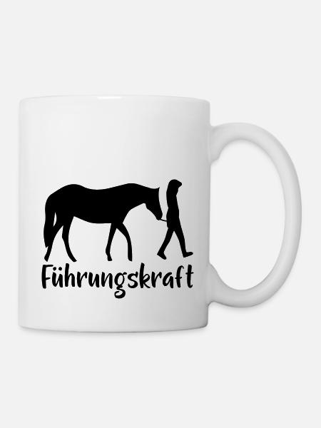 Pferd - Tasse - Weiß